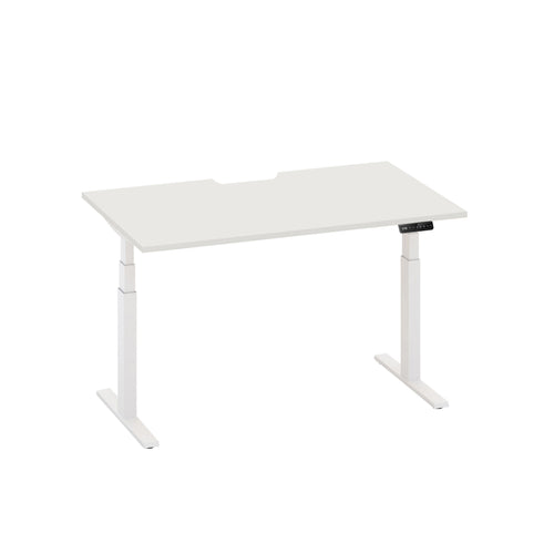 Enhance Electric Height Adjustable Straight Desk