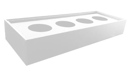 Milano Planter Box for Tambour (Planter Only)