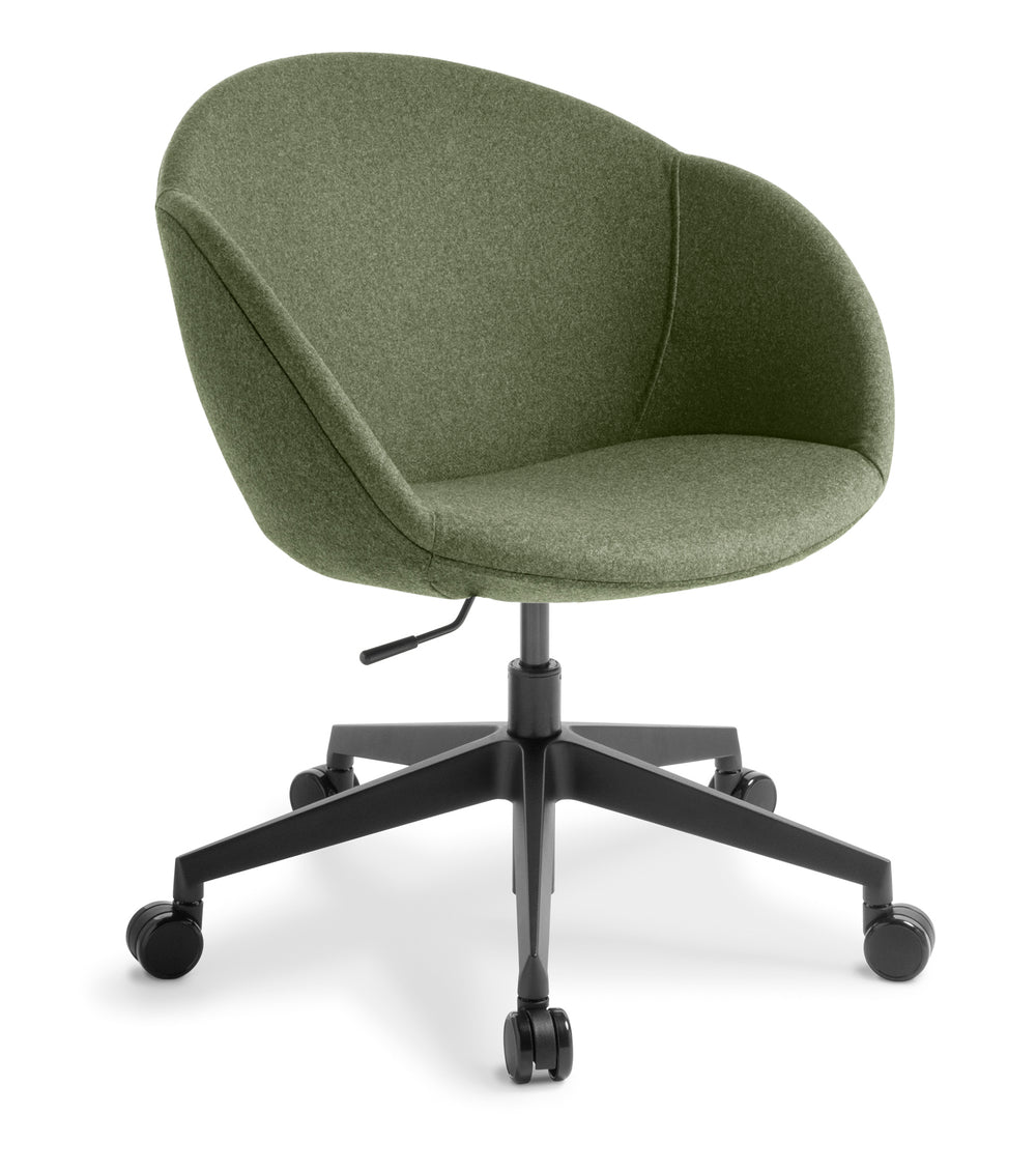 Eden Amelia with 5-Star Aluminium Swivel Base Chair