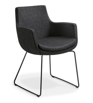 Eden Ferne with Sled Base Chair