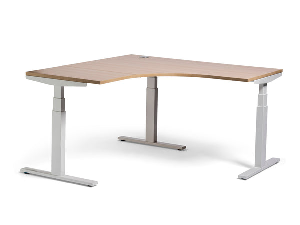 Enhance Electric Height Adjustable Corner Desk
