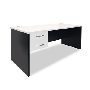 Mobel Sonic 1500 Straight Desk with Drawers
