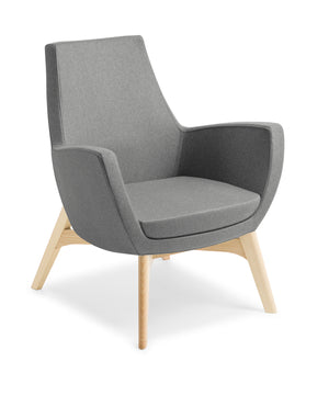 Eden Treviso with Timber Base Chair