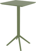 Siesta Sky Folding Leaner Square - Outdoor