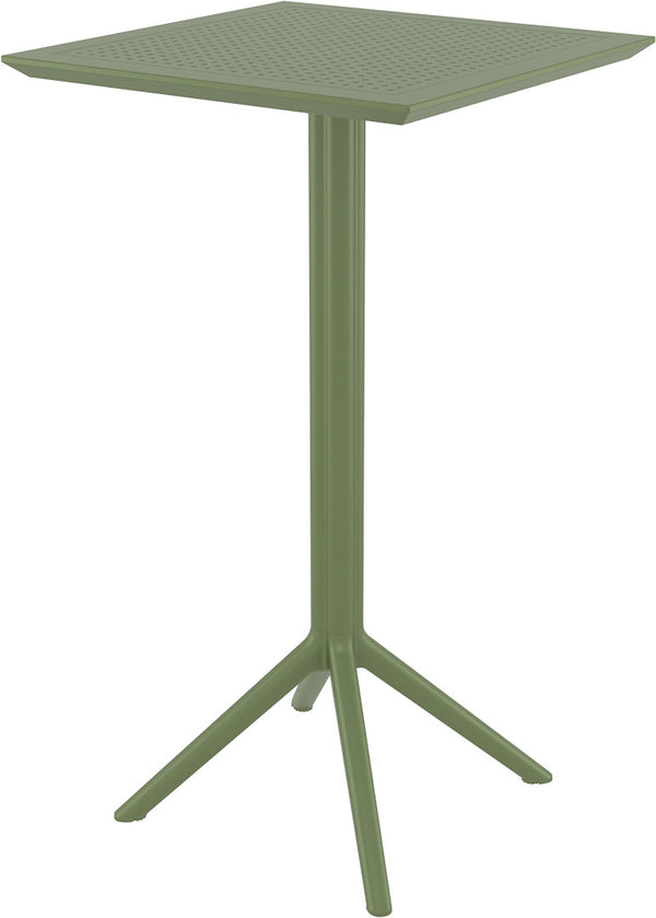 Siesta Sky Folding Leaner Square - Outdoor