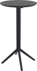 Siesta Sky Folding Leaner Round - Outdoor