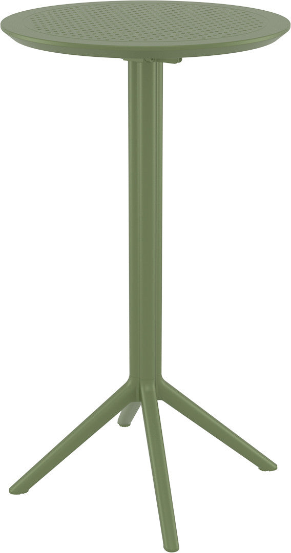 Siesta Sky Folding Leaner Round - Outdoor
